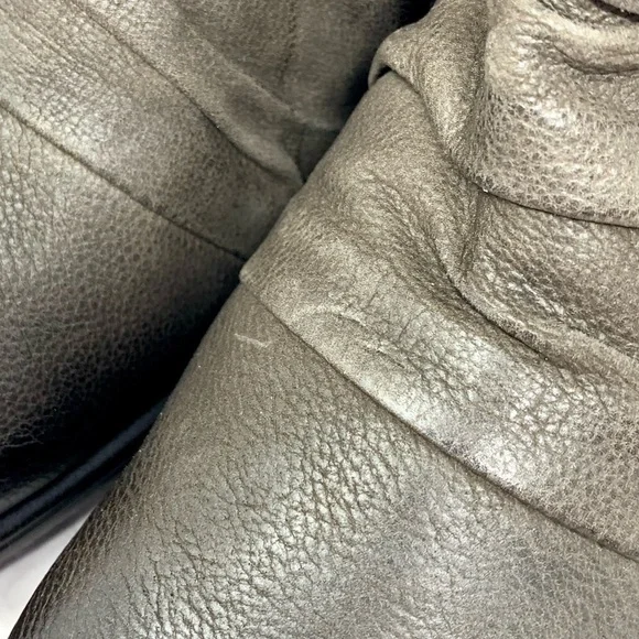 NWOT Miz Mooz Scarborough Multi Strap Olive/Brown Booties 39 Wide Moto Edgy Boho - Picture 10 of 16